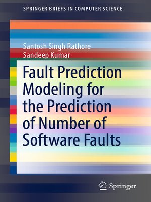 cover image of Fault Prediction Modeling for the Prediction of Number of Software Faults